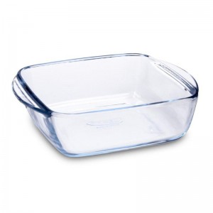 PRATO DE VIDRO QUADRADO 20X17CM AIRFRYER PYREX - 2