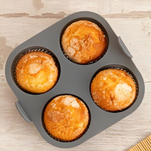 MOLDE 4 MUFFIN 17X17X5 NATURALIA QD - 2