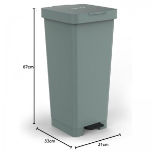 BALDE COM PEDAL 40L SMART VERDE SAGE - 5