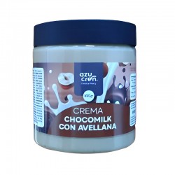 CREMA CHOCOMILK CON AVELLANA AZUCREN 300 GRAMOS ( KINDER )