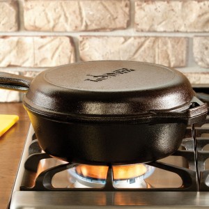 JUEGO 2 SARTENES HIERRO FUNDIDO LODGE 26 CM - 3