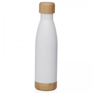 GARRAFA TÉRMICA BRANCA FOSCA 500ML ACERO INOXIDABLE - 1