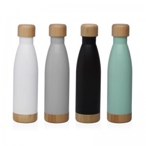 GARRAFA TÉRMICA BRANCA FOSCA 500ML ACERO INOXIDABLE - 4