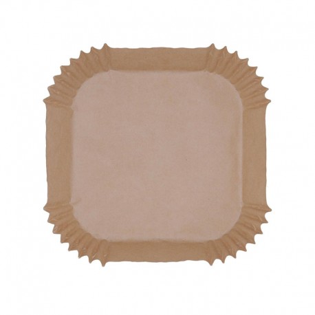 SET DE 50 CESTOS DE PAPEL QUADRADOS 23X4,5CM AIRFRYER QD