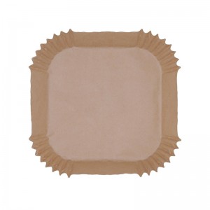 SET DE 50 CESTOS DE PAPEL QUADRADOS 23X4,5CM AIRFRYER QD - 1