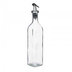 LATA DE ÓLEO DE VIDRO COM TAMPA DOSADORA 500 ML