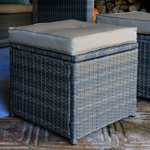 CONJUNTO PARA JARDIN BALI 2 SOFÁS+MESA ALTA+2 PUFS - 2