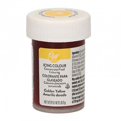 CORANTE WILTON AMARELO DOURADO 28 GRAMAS