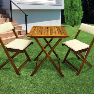 SET BALCÓN CLASSIC MADERA 3 PIEZAS - 2