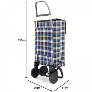CARRINHO DE COMPRAS JEAN SCOTTISH 4 RODAS - 7