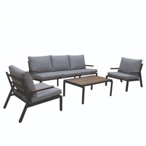 SET MUEBLES JARDIN LENA 5 PIEZAS - 1