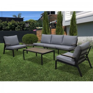 SET MUEBLES JARDIN LENA 5 PIEZAS - 2