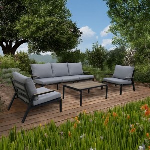 SET MUEBLES JARDIN LENA 5 PIEZAS - 3