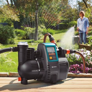 GRUPO PRESIÓN GARDENA 1300W CON PANTALLA LCD - 2