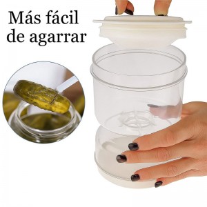 POTE DE CONSERVA RELÓGIO DE ARENA - 4