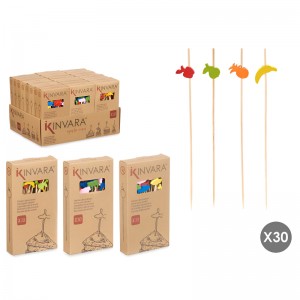 CONJUNTO DE 30 ESPETOS DECORATIVOS SORTIDOS - 1