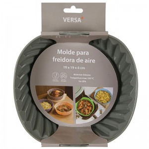 MOLDE REDONDO DE SILICONE 18,5CM - 2