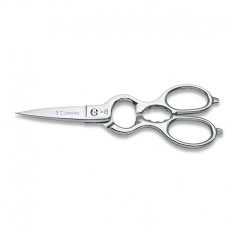 TESOURA DE COZINHA MULTIUSO, AÇO INOXIDÁVEL REMOVÍVEL 8" 3C