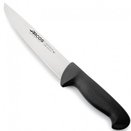 CUCHILLO CARNICERO 200MM SERIE 2900 NEGRO ARCOS