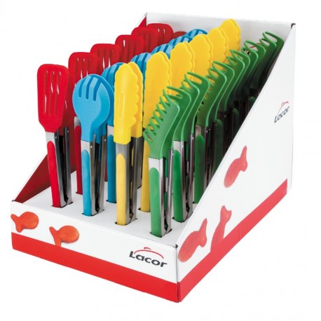 PINZA COCINA INOX / NYLON LACOR